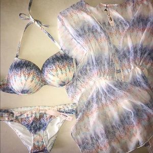 Victoria’s secrecy bikini swimsuit with coverup
